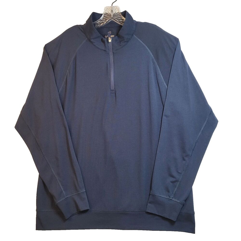 G/Fore Sweatshirt Men XL Blue 1/4 Zip Golf Lux Performance Sport Lightweight